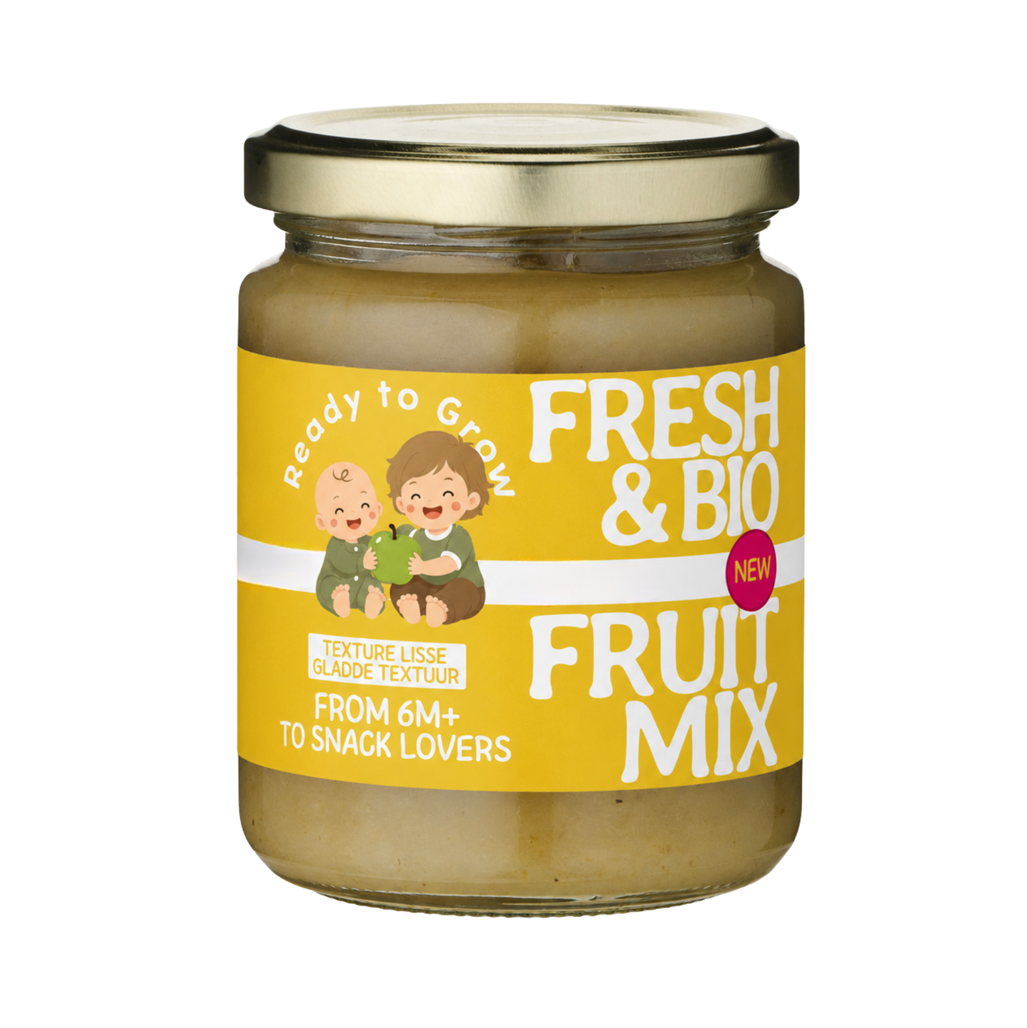 Compote fraîche bébé Pomme Banane