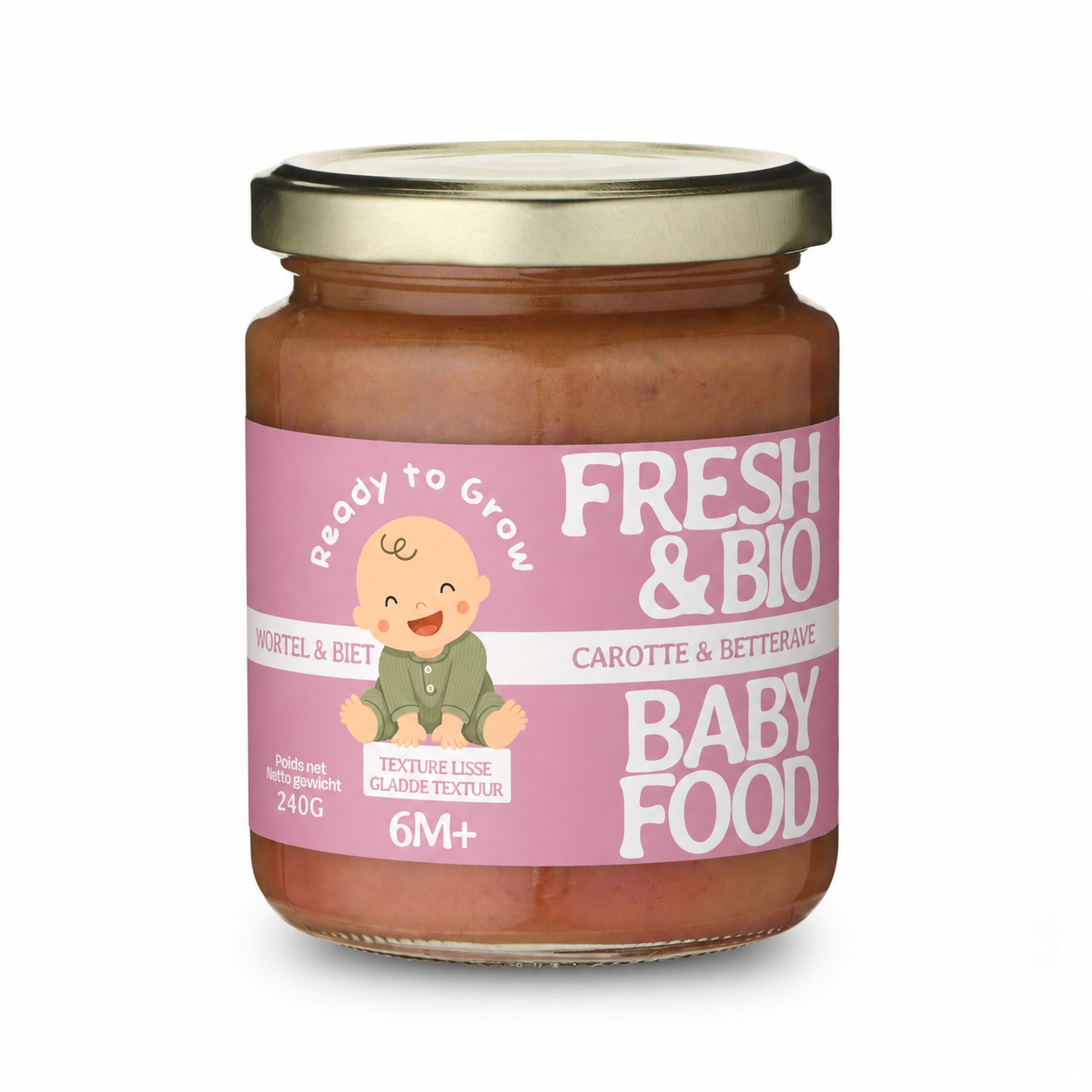 Repas frais bébé Carotte Betterave
