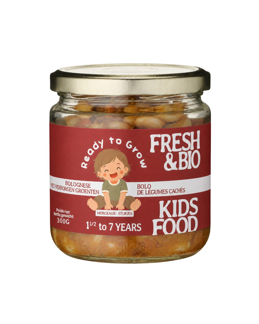 Repas frais enfant Bolo végé légumes cachés